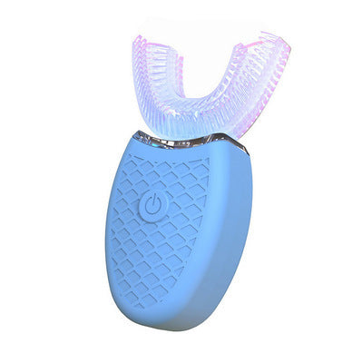 360 Degrees Intelligent Automatic Electric Toothbrush U Type 3 Modes Tooth Brush